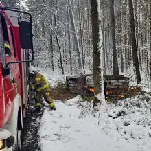 Zobacz zdjęcie: Interwencje i działania w 2025 roku w OSP Zebrzydowa