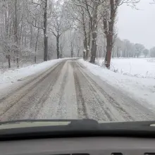 Переглянути фотографію: Засніжені дороги