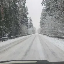 Переглянути фотографію: Засніжені дороги