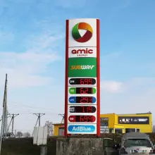 View photo: Fuel prices at filling stations in Bolesławiec – March 4, 2026