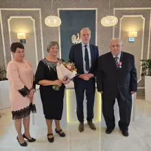 Zobacz zdjęcie: Jubileusz Bronisławy i Piotra Jasińskich z gminy Osiecznica