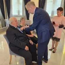 Zobacz zdjęcie: Jubileusz Bronisławy i Piotra Jasińskich z gminy Osiecznica