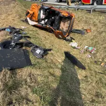 Zobacz zdjęcie: Wypadek na A4