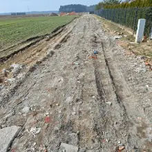 Переглянути фотографію: Дорога на межі Болеславця та села Dobra