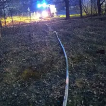 View photo: Evening Firefighters’ Operation in Gromadka