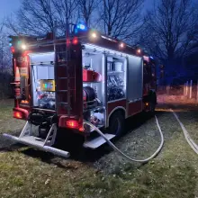 View photo: Evening Firefighters’ Operation in Gromadka
