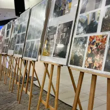 Переглянути фотографію: Учні з ZSTiP та їхні роботи на виставці в Бидгощі