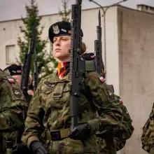 Zobacz zdjęcie: Uroczystość w 10 Brygadzie Kawalerii Pancernej w Świętoszowie