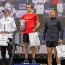 Zobacz zdjęcie: Nagrodzeni uczestnicy biegu BolesławiecRun 2026