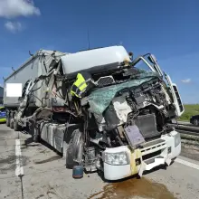 View photo: Collision on the A4