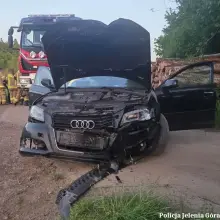 Zobacz zdjęcie: Audi po pościgu