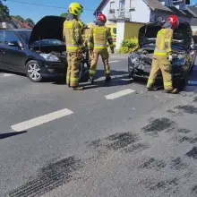 Zobacz zdjęcie: Zderzenie dwóch aut w Kraśniku Dolnym