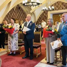 Переглянути фотографію: Подружні пари відзначили золотий ювілей