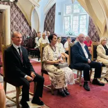 Переглянути фотографію: Подружні пари відзначили золотий ювілей