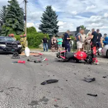 Переглянути фотографію: Зіткнення двох транспортних засобів у Bolesławice