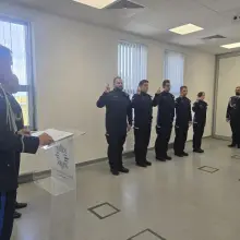 View photo: New police officers