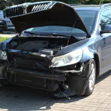 Zobacz zdjęcie: Zdarzenie na skrzyżowaniu Dolne Młyny – Wróblewskiego