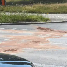 Zobacz zdjęcie: Zdarzenie na skrzyżowaniu Dolne Młyny – Wróblewskiego
