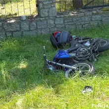 Zobacz zdjęcie: Wypadek motocyklisty