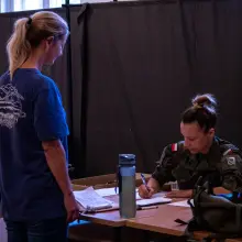 Переглянути фотографію: Нові добровольці в полку