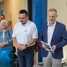 Переглянути фотографію: Вернісаж виставки скульптур Керамічно-скульптурного пленеру