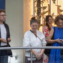 Переглянути фотографію: Вернісаж виставки скульптур Керамічно-скульптурного пленеру