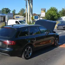 View photo: Two cars collide near Wróblewskiego