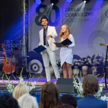 View photo: Guests at the 80th anniversary of Zakłady Ceramiczne „Bolesławiec”