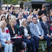 View photo: Guests at the 80th anniversary of Zakłady Ceramiczne „Bolesławiec”