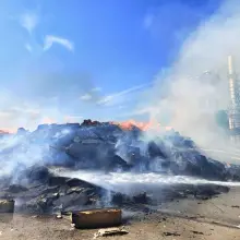 View photo: Fire in Osła