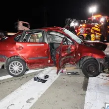 View photo: Seat after accident on A4