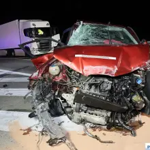 View photo: Seat after accident on A4