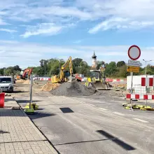 Zobacz zdjęcie: Sytuacja przy nowym moście