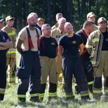 View photo: Major emergency services exercise in the Lower Silesian Wilderness