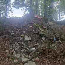 Zobacz zdjęcie: Śmieci na terenach leśnych w Żeliszowie
