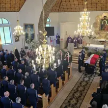 Zobacz zdjęcie: Uroczystości pogrzebowe tragicznie zmarłego policjanta
